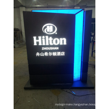 Hotel Entrance Exit LED Instruction Directory Guide Signage